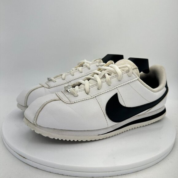 Nike Other - Nike Classic Cortez Leather White Black Youth Shoes 904764-102 Size 6.5Y EU 39